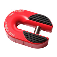Saber 7075 Alloy Winch Shackle - Cerakote Red - SBR-AWSCR