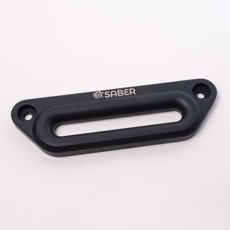 Saber 6061 Aluminium Offset Fairlead – Cerakote Black - SBR-OFLBLK