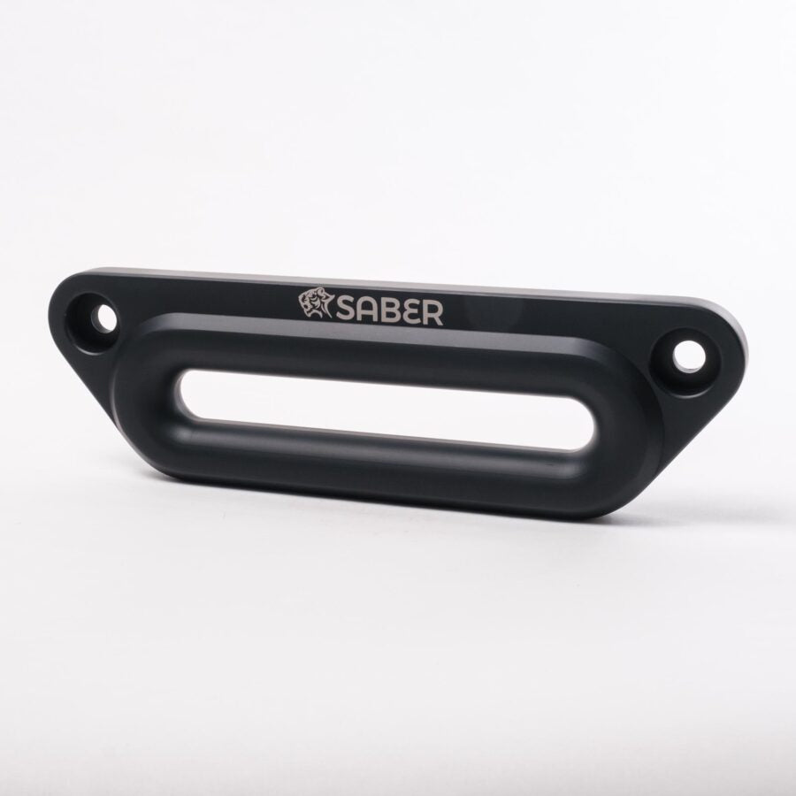 Saber 6061 Aluminium Offset Fairlead – Cerakote Black - SBR-OFLBLK