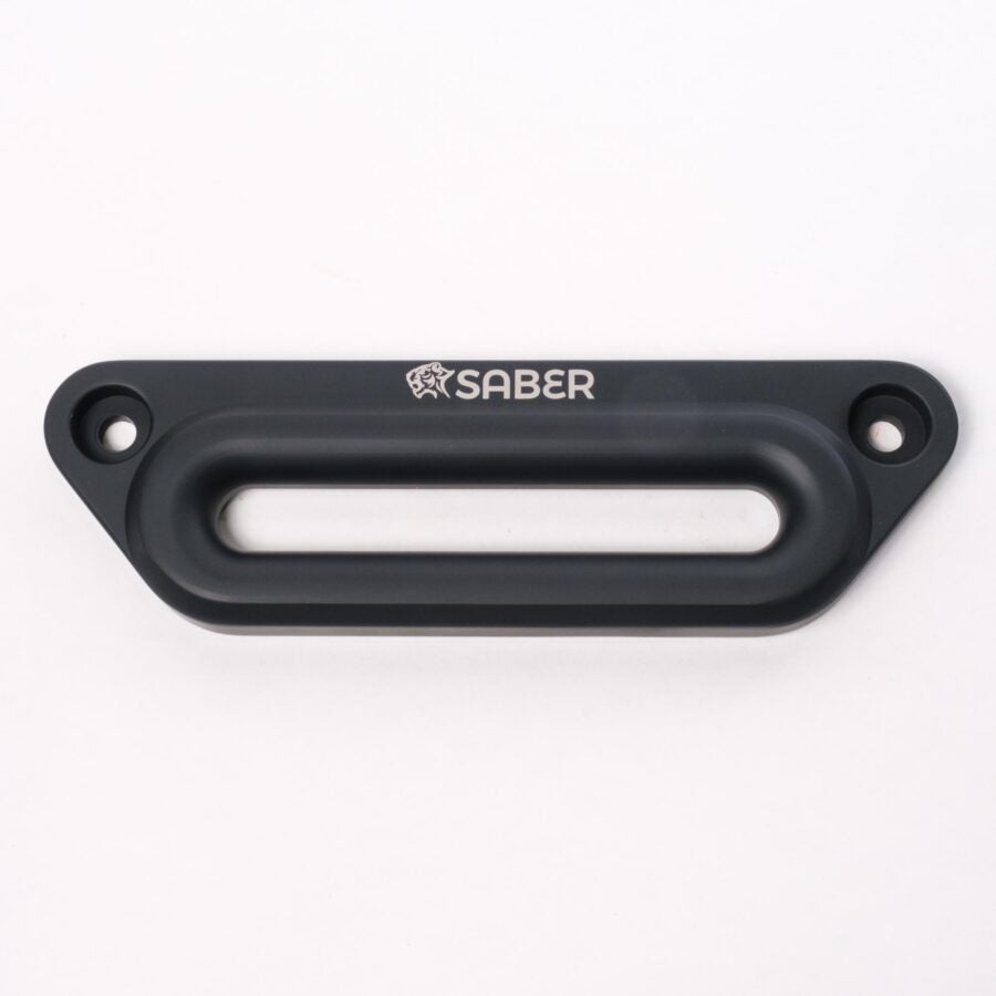 Saber 6061 Aluminium Offset Fairlead – Cerakote Black - SBR-OFLBLK