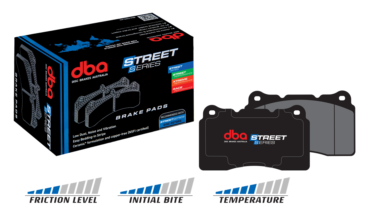 Brake Pads Street Series Ceramic | Front Axle - DB2298SS