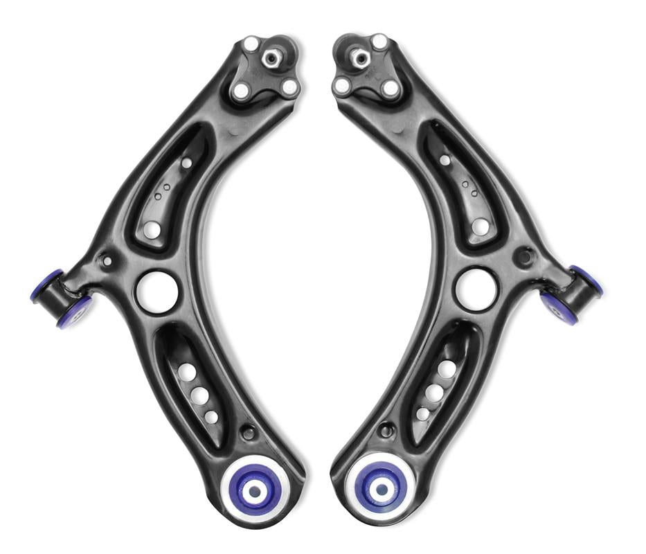 VW MQB Front Lower Control Arm Set (80 duro/ShA) - TRC1070
