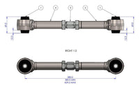 Trailing Arm - Upper Adjustable Kit (80 duro/ShA) - TRC1138