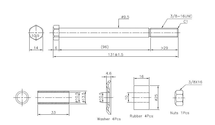 Navara Fr Sway Bar Link - TRC4052