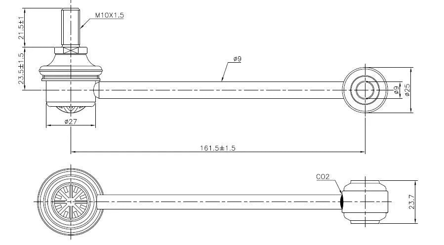 BMW Rr Sway Bar Link - TRC4060