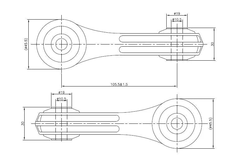 VAG Fr Sway Bar Link - TRC4063