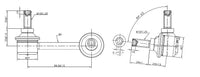 CRV Rr LH Sway Bar Link - TRC4068L