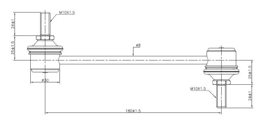 Hyundai Rr Sway Bar Link - TRC4084