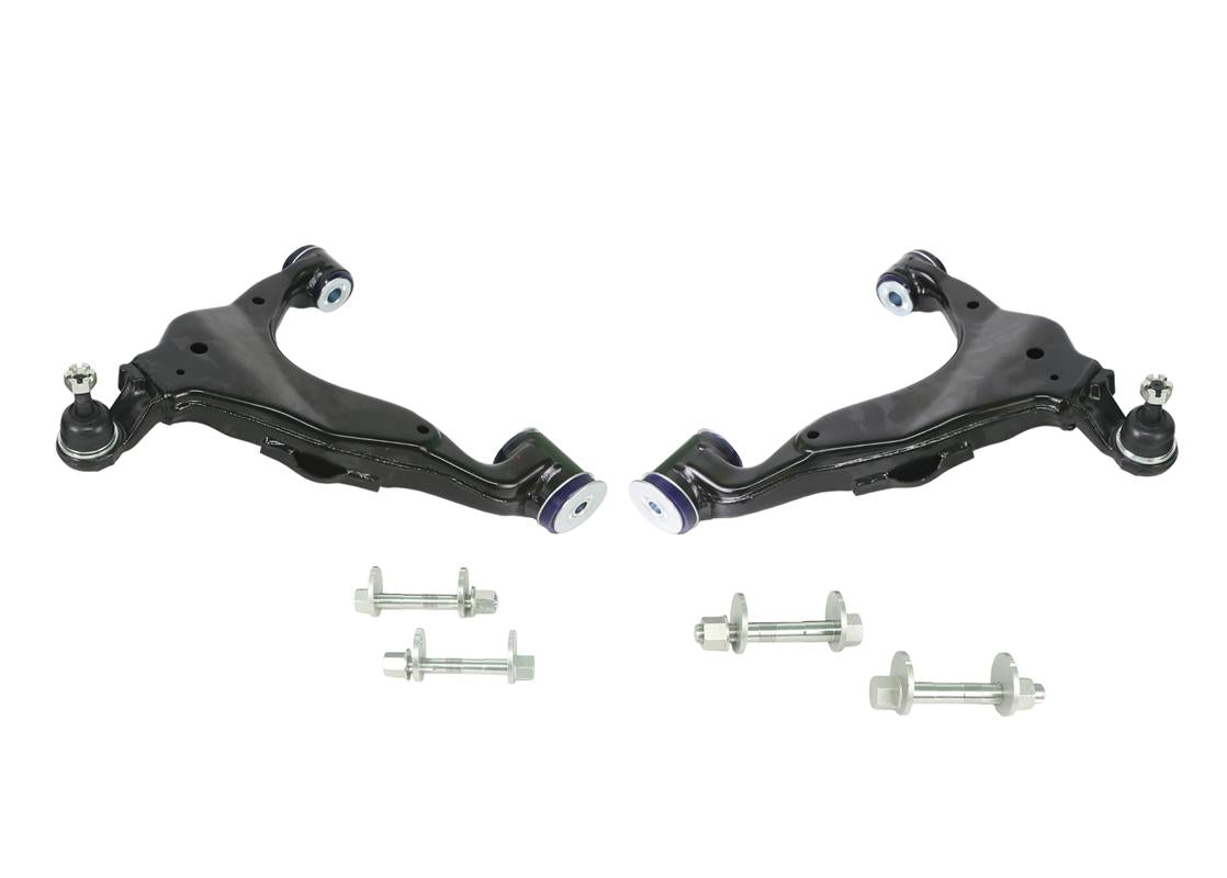 Offset Lower Arm Kit - Camber/Caster Adj. (80 duro/ShA) - TRC482