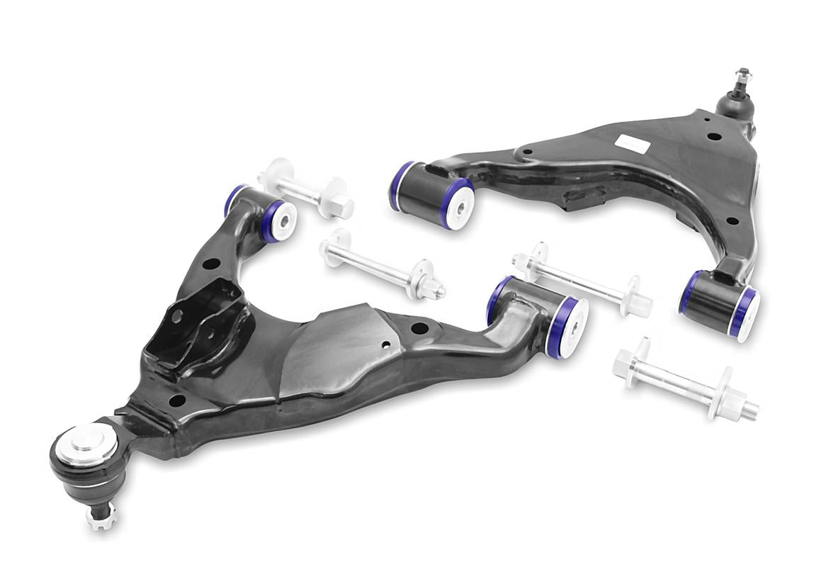 Offset Lower Arm Kit - Camber/Caster Adj. (80 duro/ShA) - TRC482