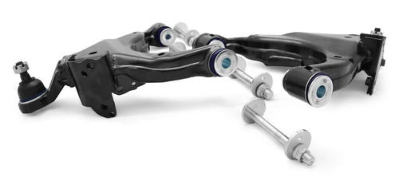 Prado 150 w/ KDSS - LCA Set Offset (80 duro/ShA) - TRC494