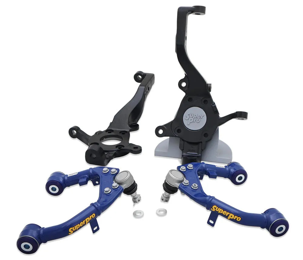 Geometry Correction Kit to suit Isuzu D-Max, MU-X & Mazda BT-50 to suit 1-3" lifted Vehicles (Fixes Tyre Wear, Camber, Caster & Toe) - TRC6680KIT