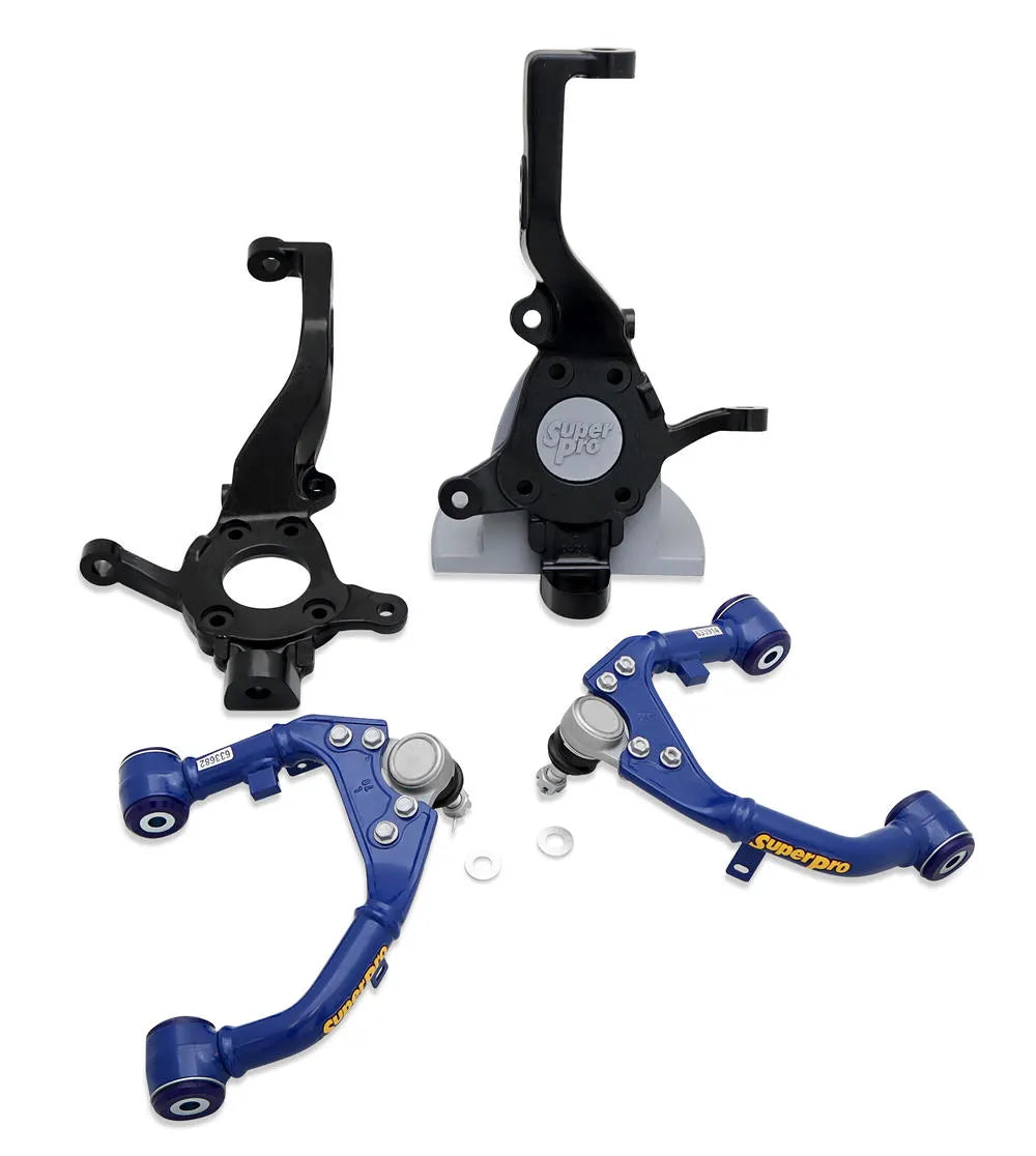 Geometry Correction Kit to suit Isuzu D-Max, MU-X & Mazda BT-50 to suit 1-3" lifted Vehicles (Fixes Tyre Wear, Camber, Caster & Toe) - TRC6680KIT
