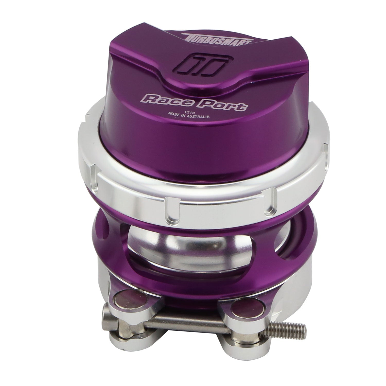 BOV Race Port Female GenV - Purple No Weld Flange - TS-0204-1143