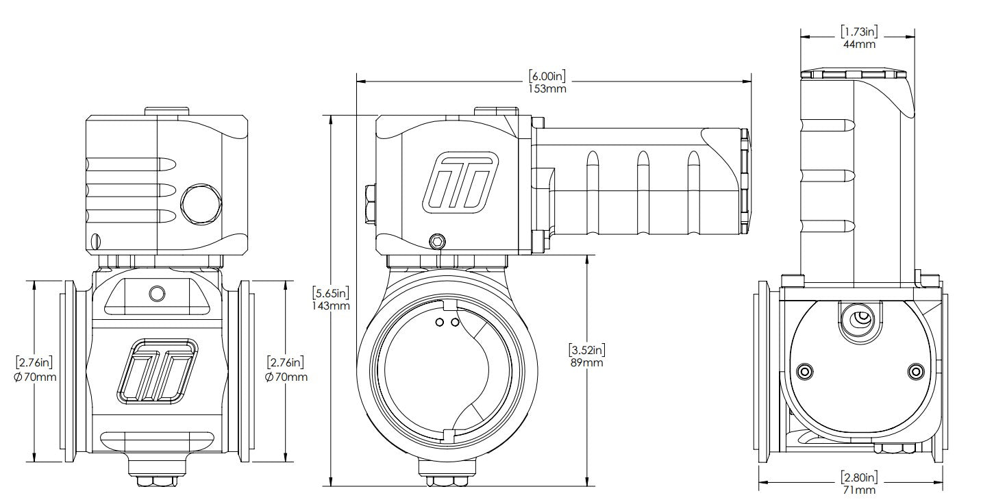 eBG50 Electronic BoostGate Black - TS-0265-1042