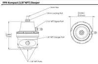 FPR8 Fuel Pressure Regulator Suit -8AN (Sleeper) - TS-0404-1035