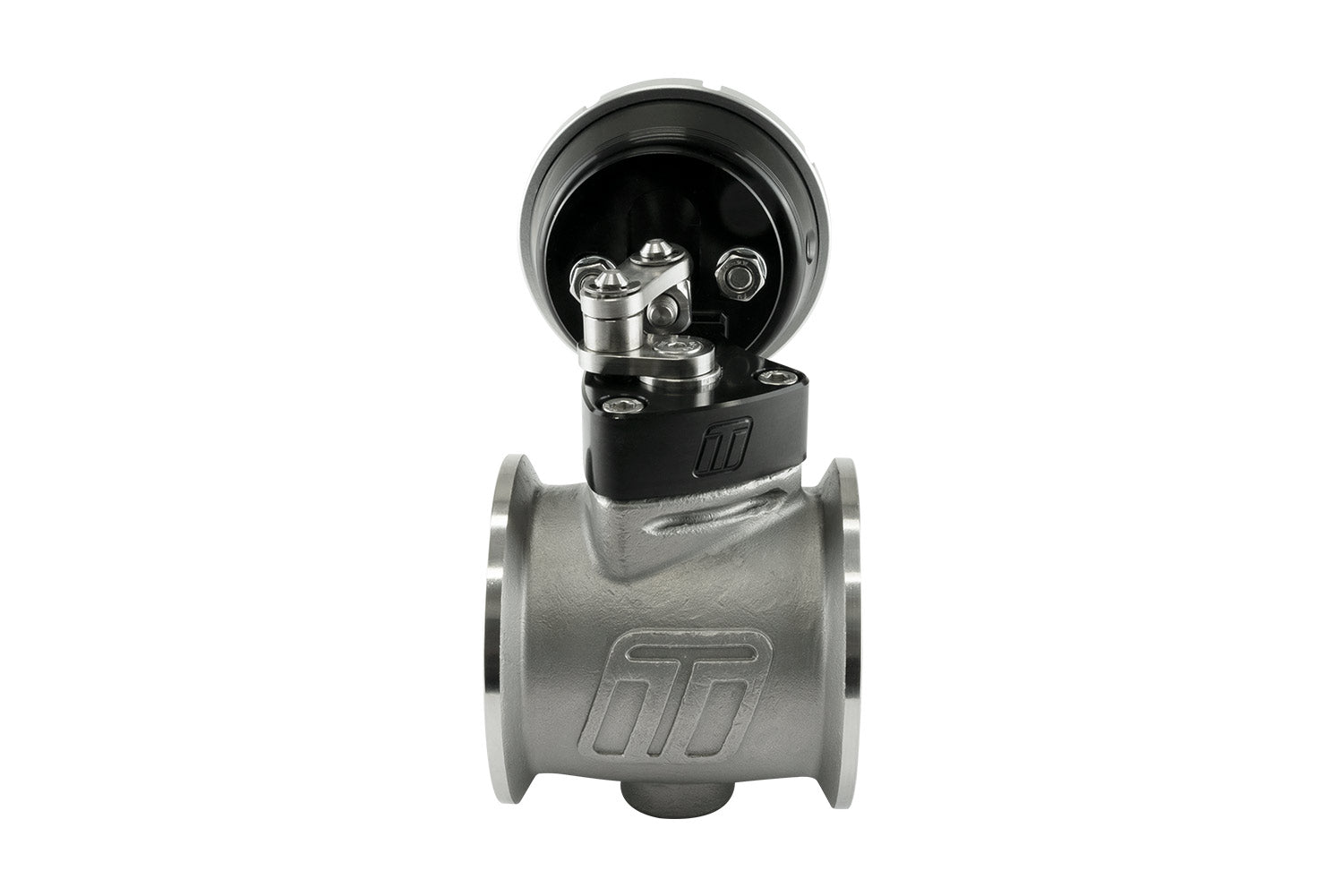 Pneumatic StraightGate50 (Vacuum-Based) 6 InHg External Wastegate (Black) - TS-0565-1212