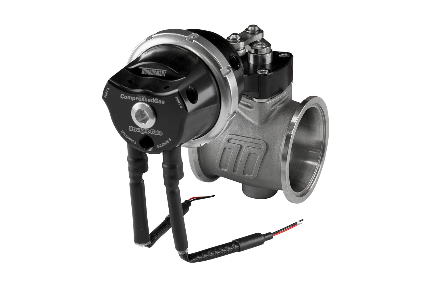 PSG40CG Pneumatic StraightGate40 Compressed Gas (Solenoid) 7psi Black - TS-0563-1252