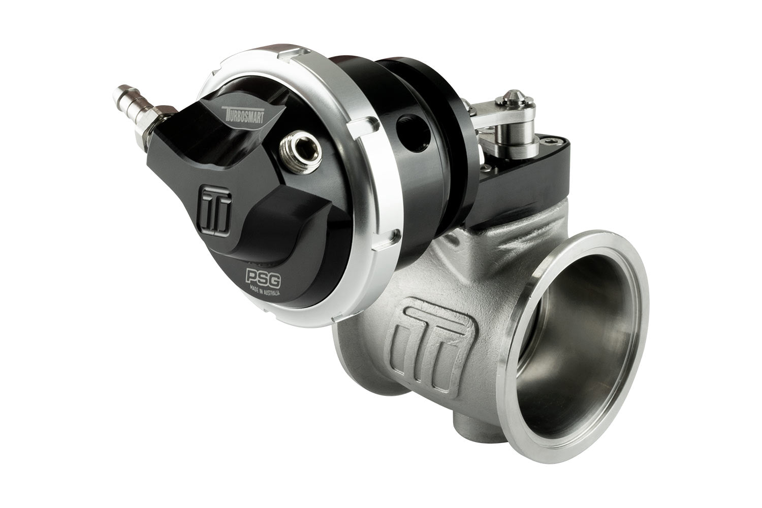 Pneumatic Straight Gate 6psi External Wastegate (Black) - TS-0565-1762