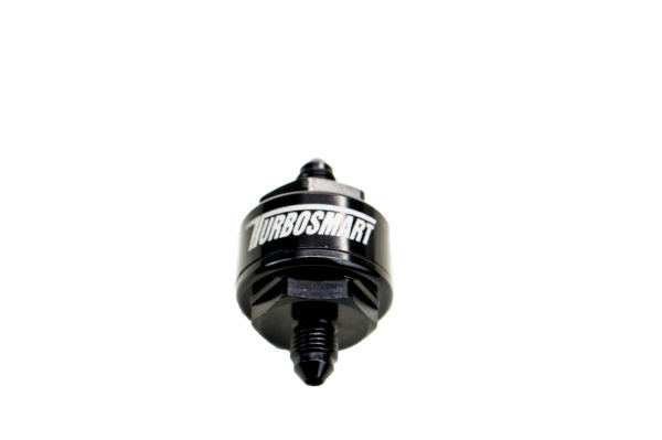 Billet Turbo Oil Feed Filter 44um -3AN – Black - TS-0804-1001