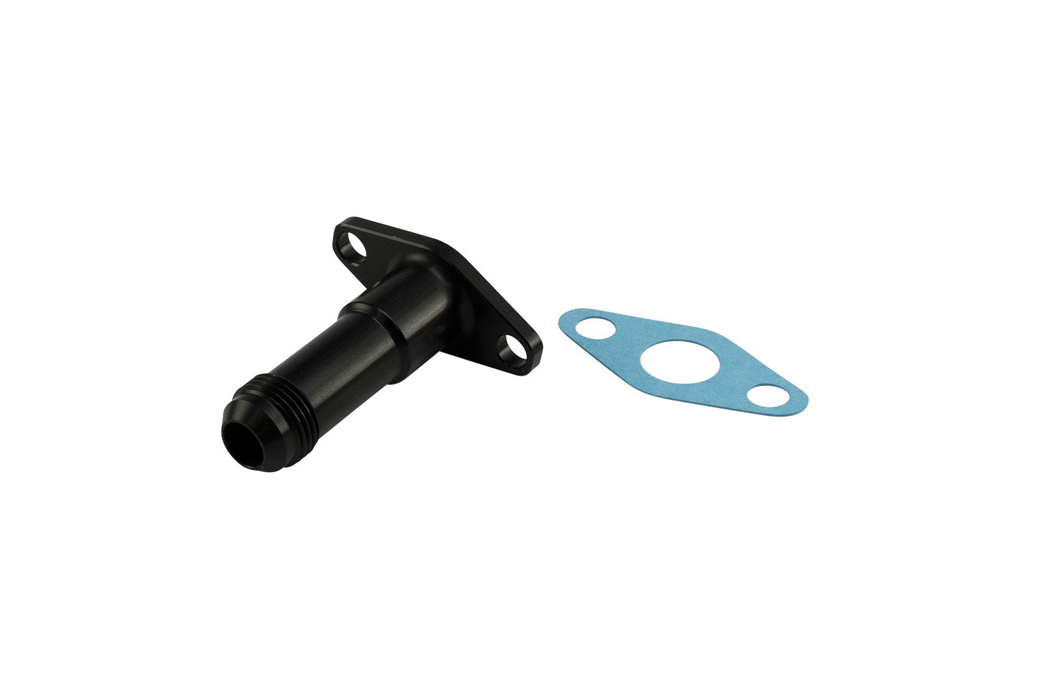 50.8mm 10AN 75mm Extended Oil Drain Black - TS-199-3012