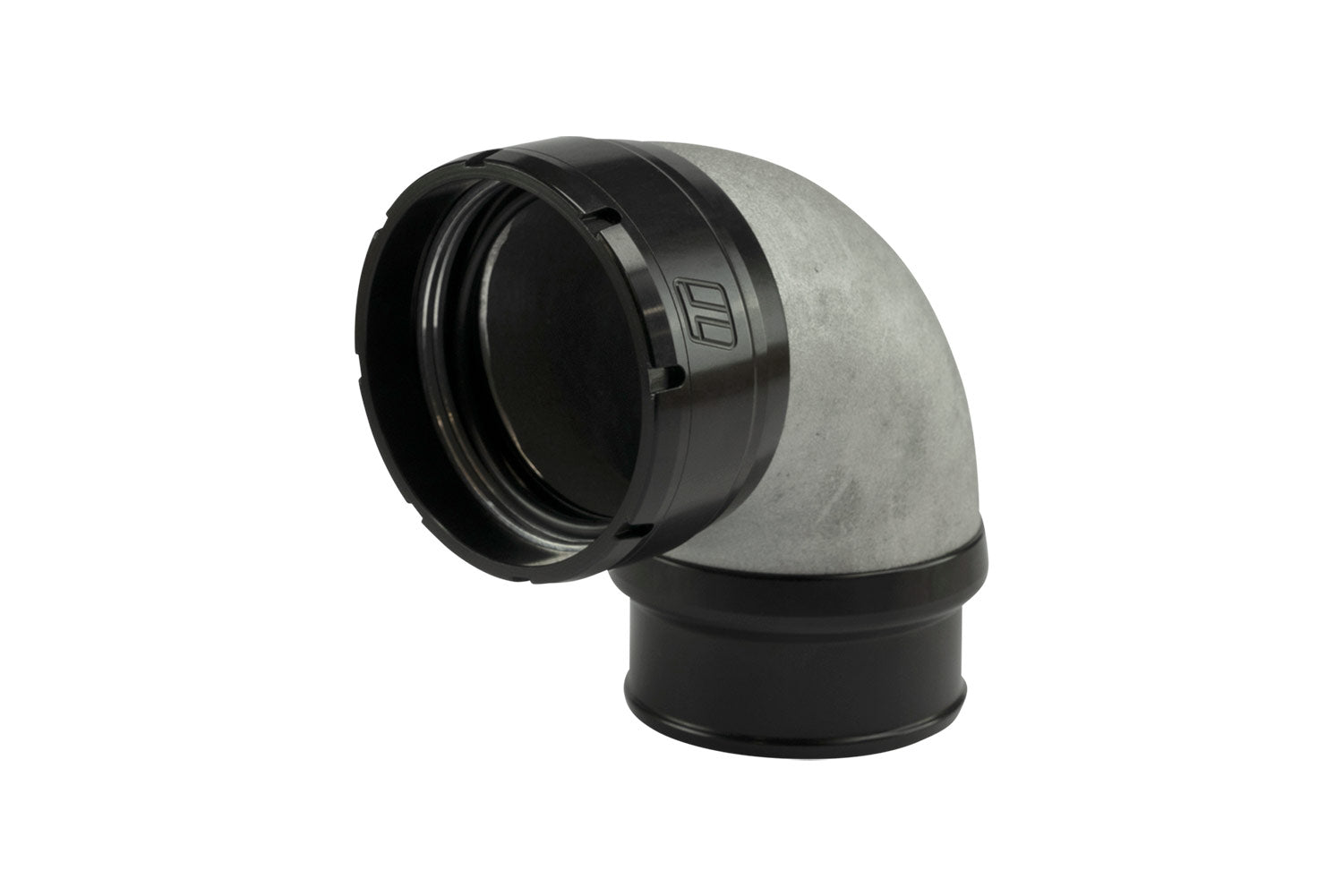 Turbo Adapter Compressor Outlet 2.50" to 90 Elbow Hose Barb 2.50" - TS-199-3023