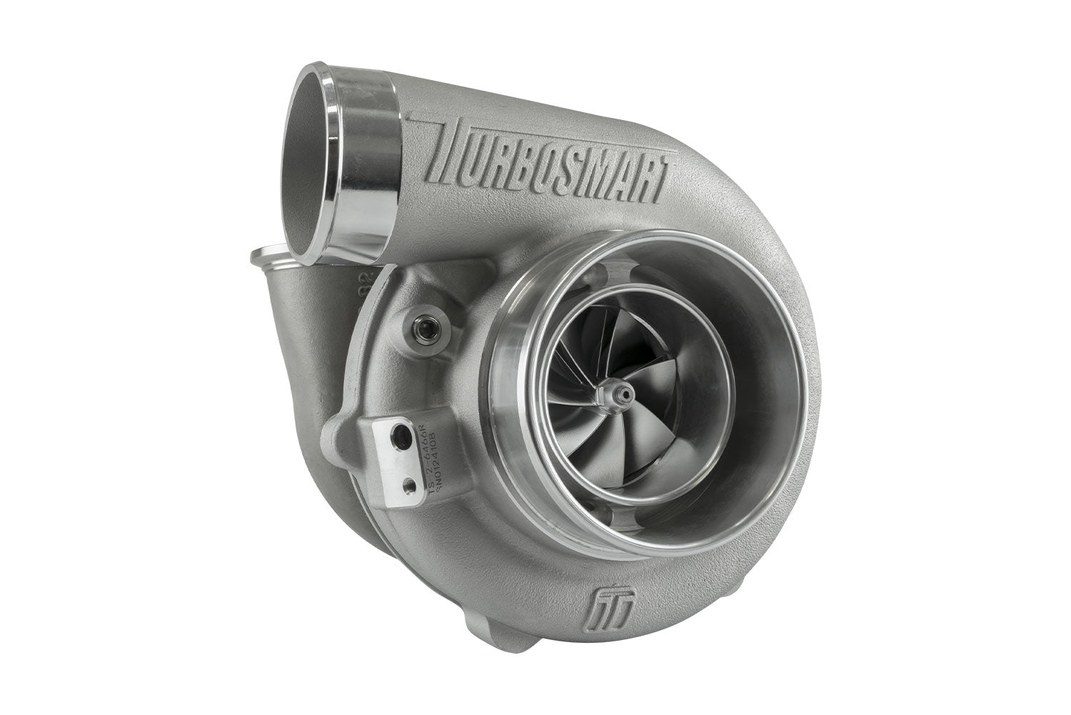 TS-2 Turbocharger (Water Cooled) 6466 V-Band Reverse Rotation 0.82AR Externally Wastegated - TS-2-6466B-VR082E