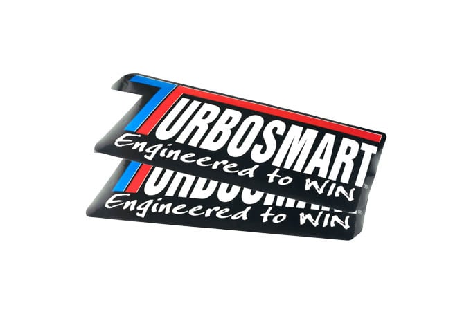 TS Car decal 350mm x 120mm-Black - TS-9007-1019