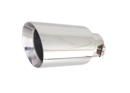 3″ Inlet 3.5″ Round Short Tip, Stainless Steel - TS-AW4SJ-76