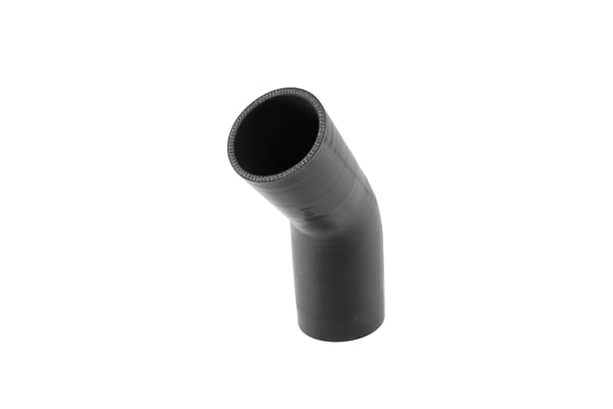 45 Reducer Elbow 2.50"-3.00" Black - TS-HRE42530-BK