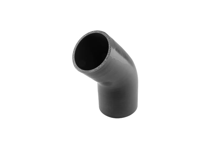 45 Reducer Elbow 2.75"-3.00" Black - TS-HRE4275300-BK