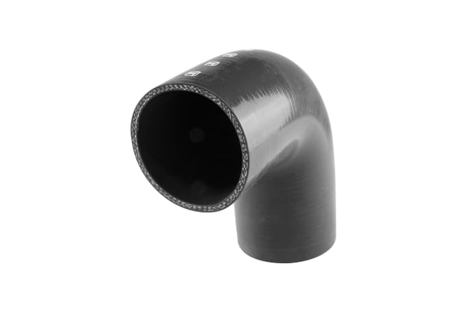 90 Reducer Elbow 2.75"-3.00" Black - TS-HRE9275300-BK