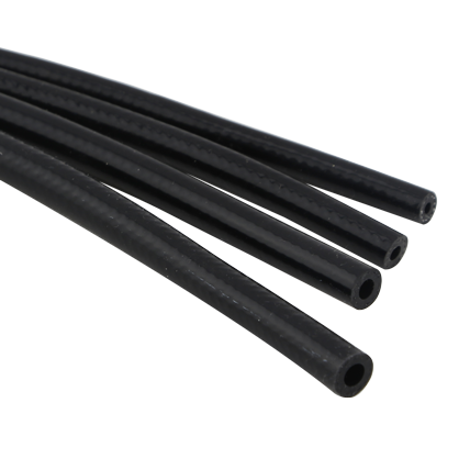 3m Pack - 3mm Reinforced Vac Hose - Black - TS-HVR0303-BK