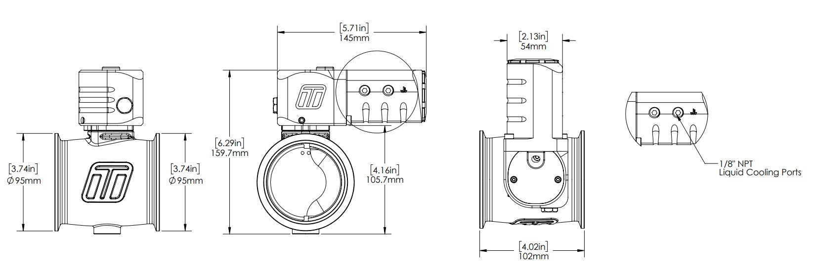 eSG76 Electronic StraightGate Black - TS-0567-1002