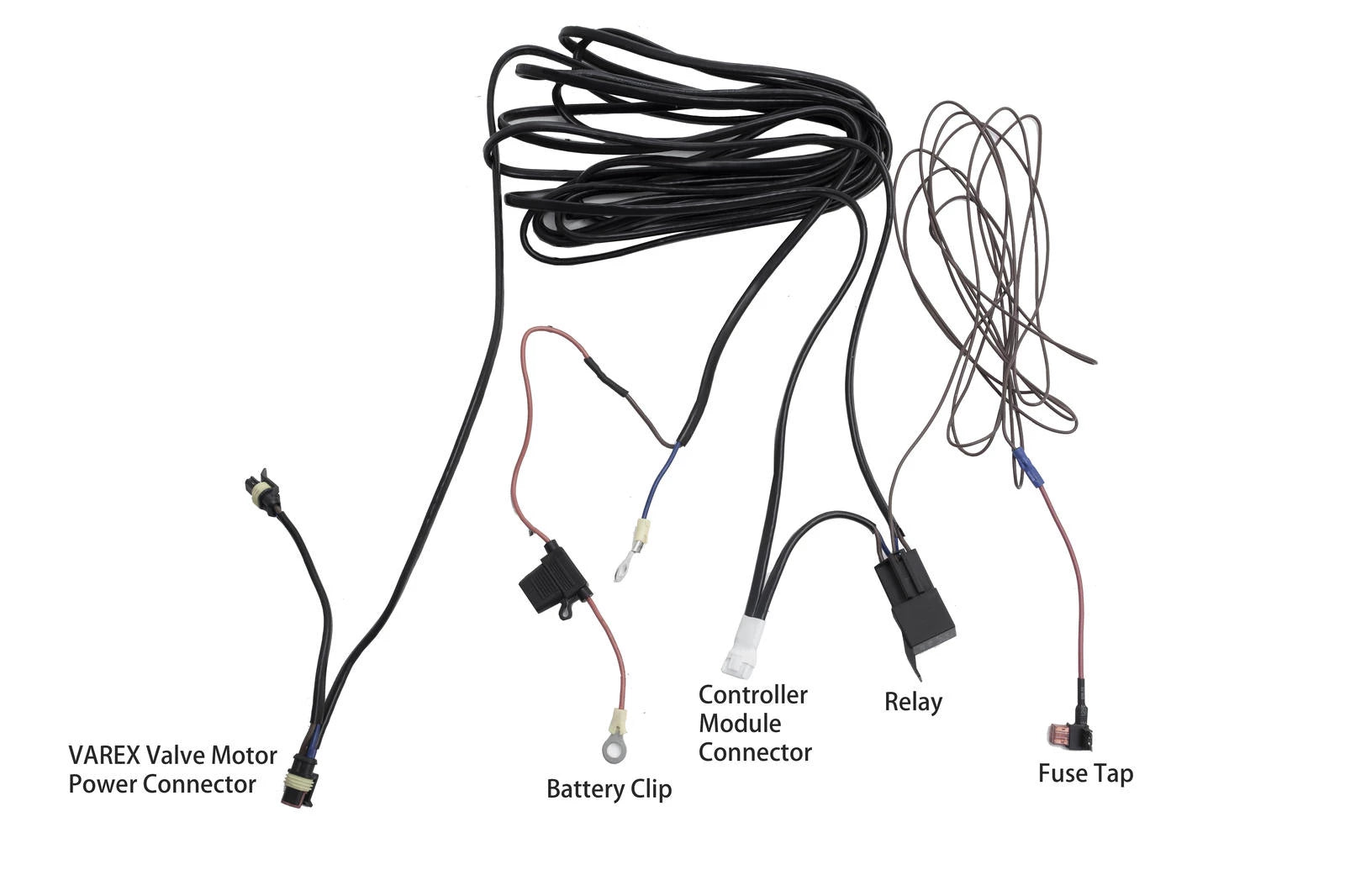 Varex Single/Dual Wiring Harness for Hard Wiring Applications (Exclusive of Control Box and Key Pads) - VK16
