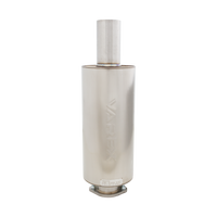 Round Body 7" x 15" (17,78cm x 38,1cm) Center in/Center out 3" Flanged Inlet, 3" Single-wall Outlet - VMK16-300