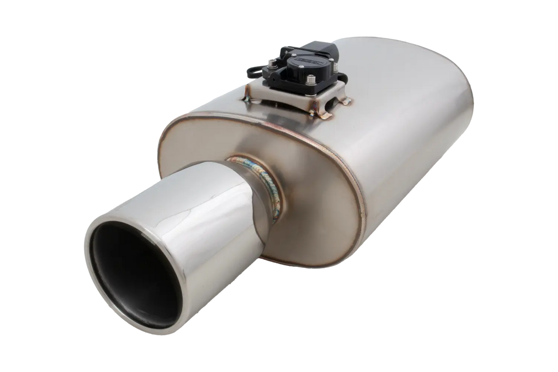 Oval Body 6" x 10" x 15" (15,24cm x 25,4cm x 38,1cm) Center in/Center Out 3" Flanged Inlet, 4" Single-Wall Tip - VMK6-300