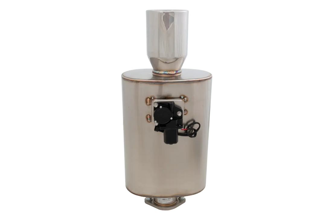 Oval Body 6" x 10" x 15" (15,24cm x 25,4cm x 38,1cm) Center in/Center Out 3" Flanged Inlet, 4" Single-Wall Tip - VMK6-300