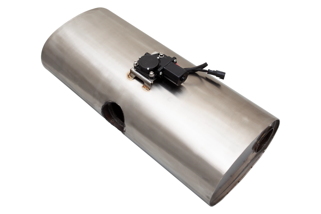VAREX Universal East-West 9"x6"x24" (22,86cm x 15,24cm x 60,96cm) with 3" single inlet- dual 2.5" Outlets - VMKRE-325