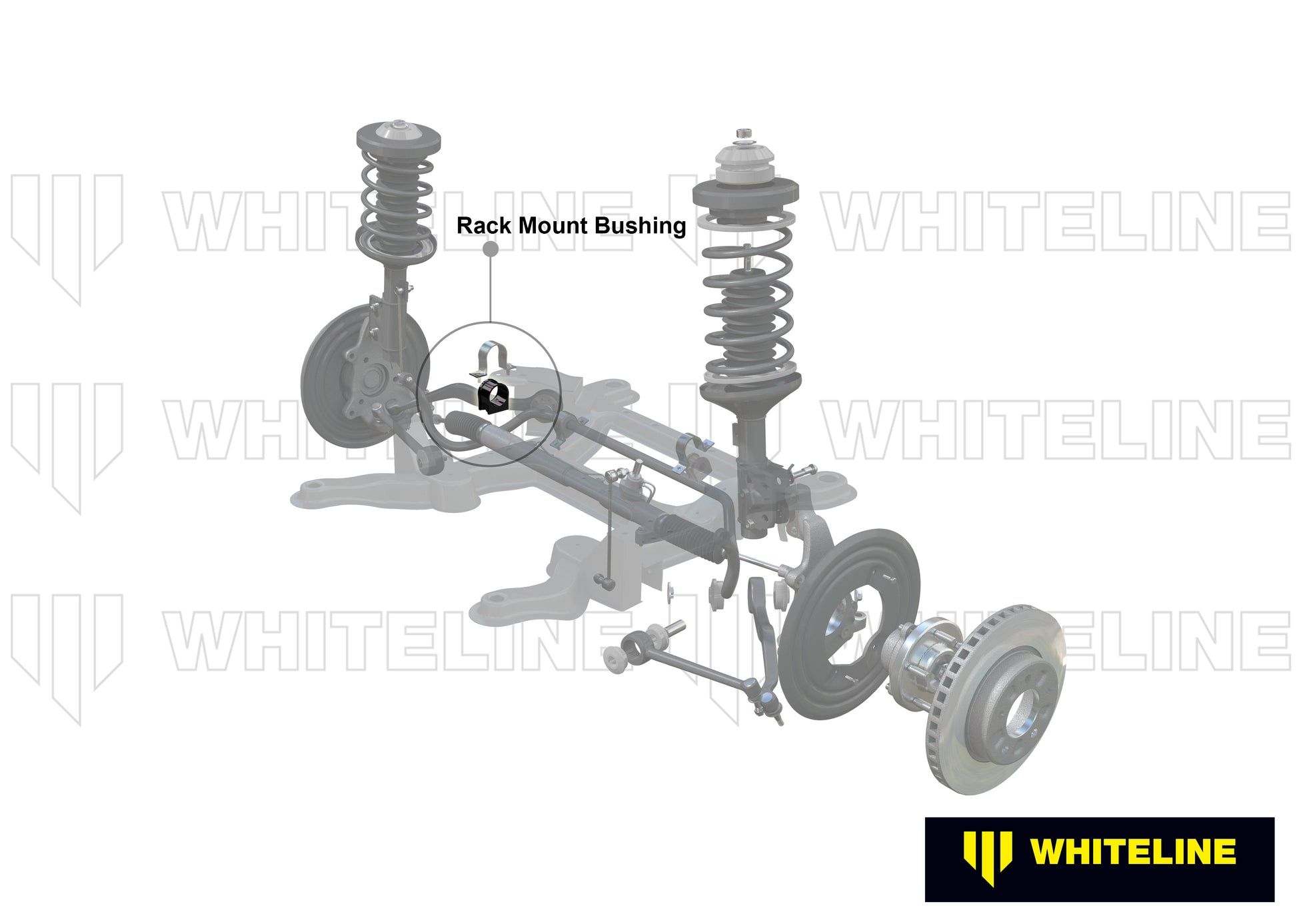 Steering Rack and Pinion - Mount Bushing Kit - W13149