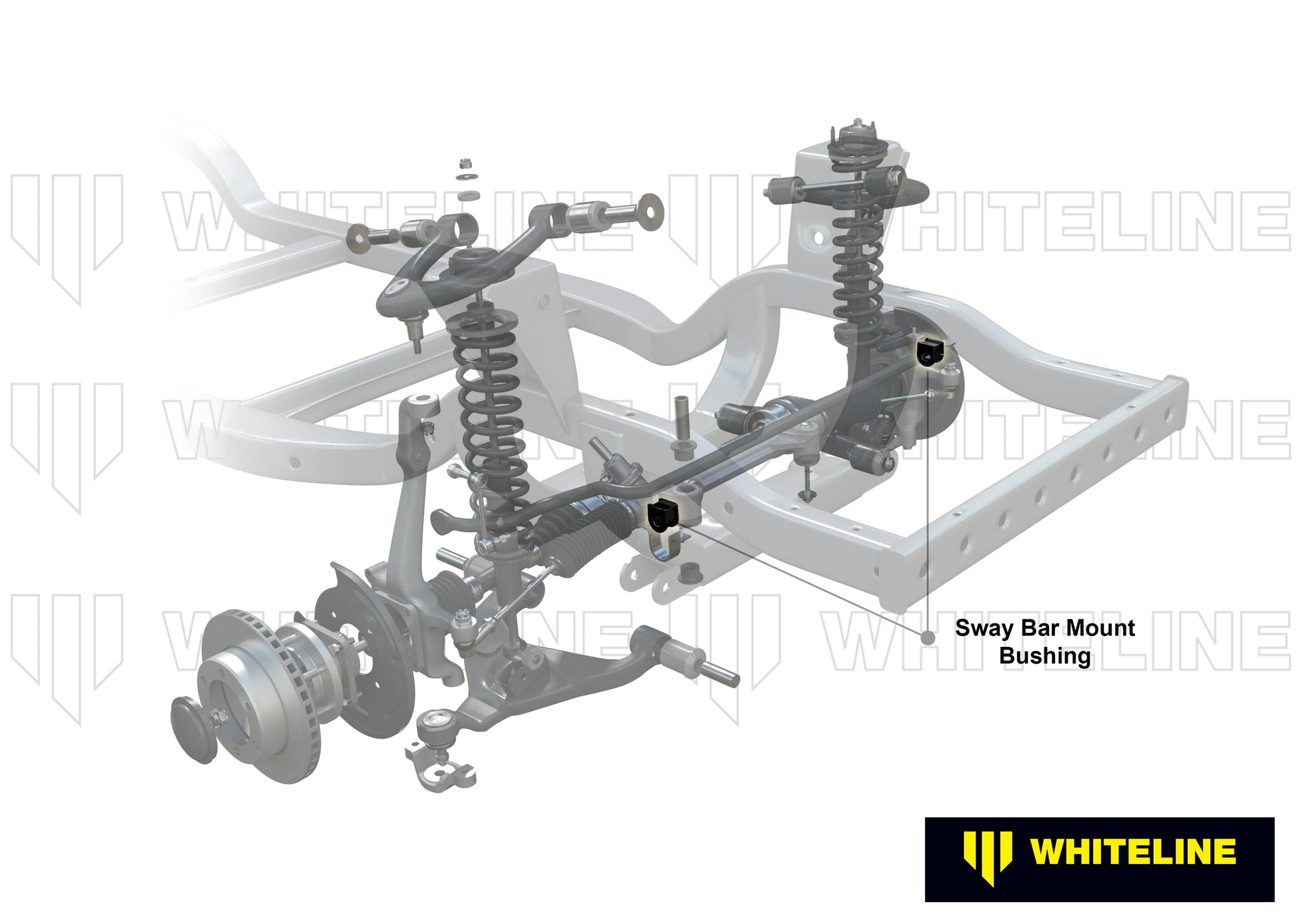 Sway Bar Mount - Bushing Kit 27mm - W21322