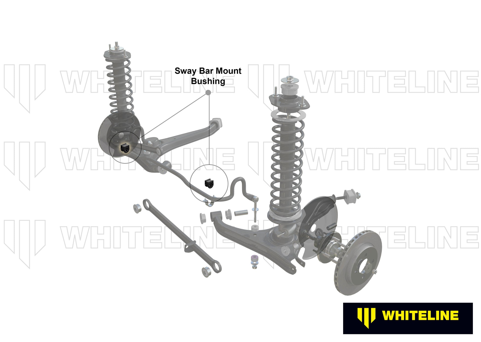 Sway Bar Mount - Bushing Kit 14mm - W22807