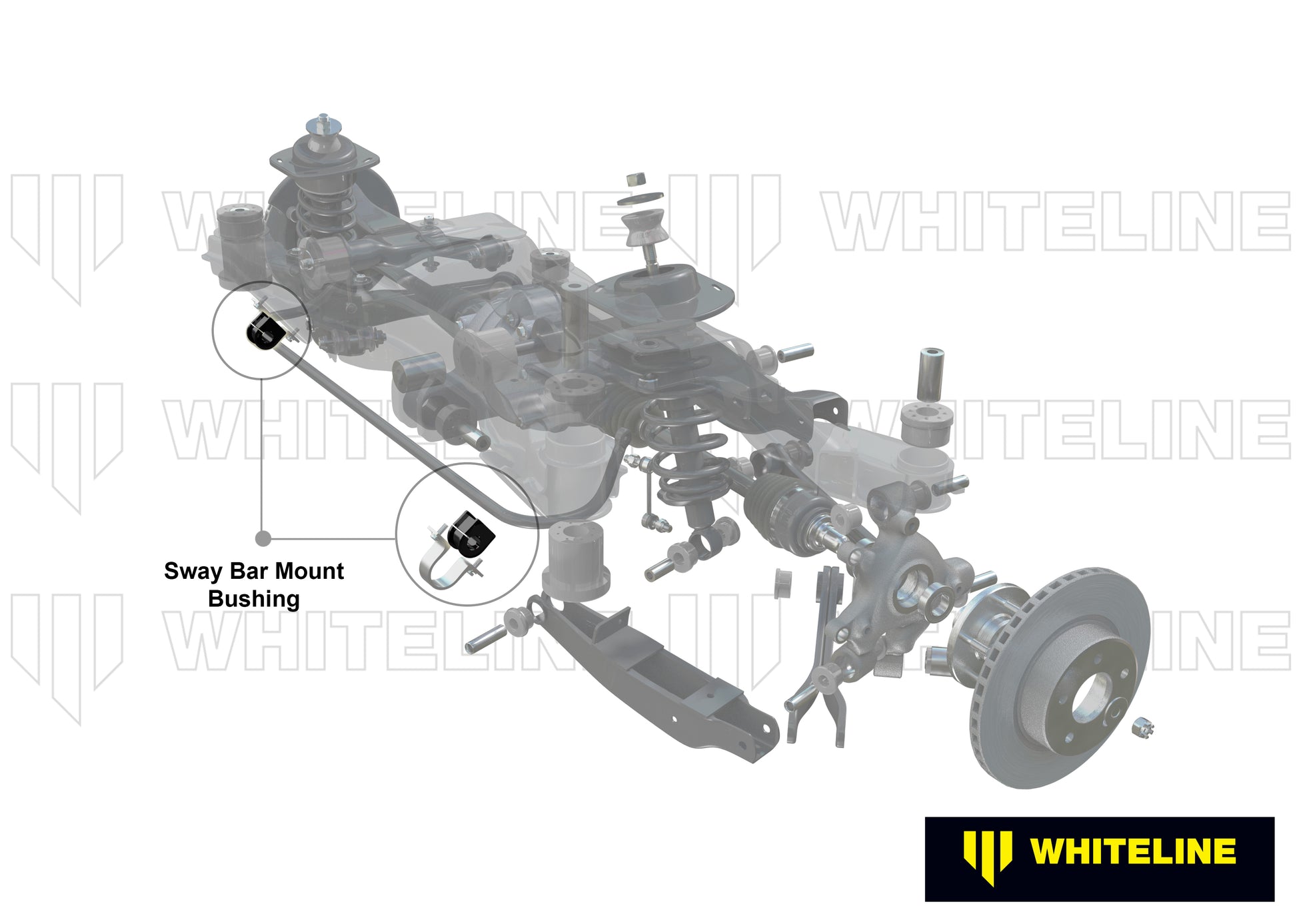 Sway Bar Mount - Bushing Kit 15mm - W23399