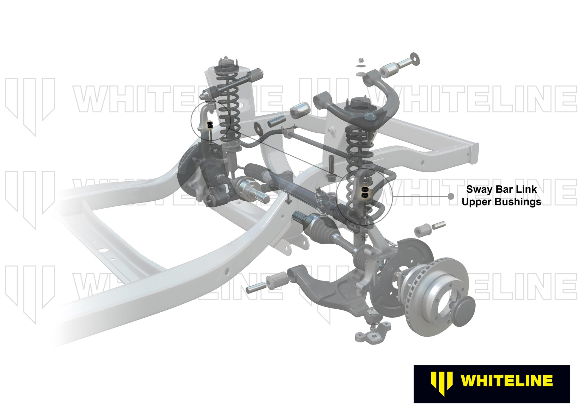 Sway Bar Link - Upper Bushing Kit - W23407