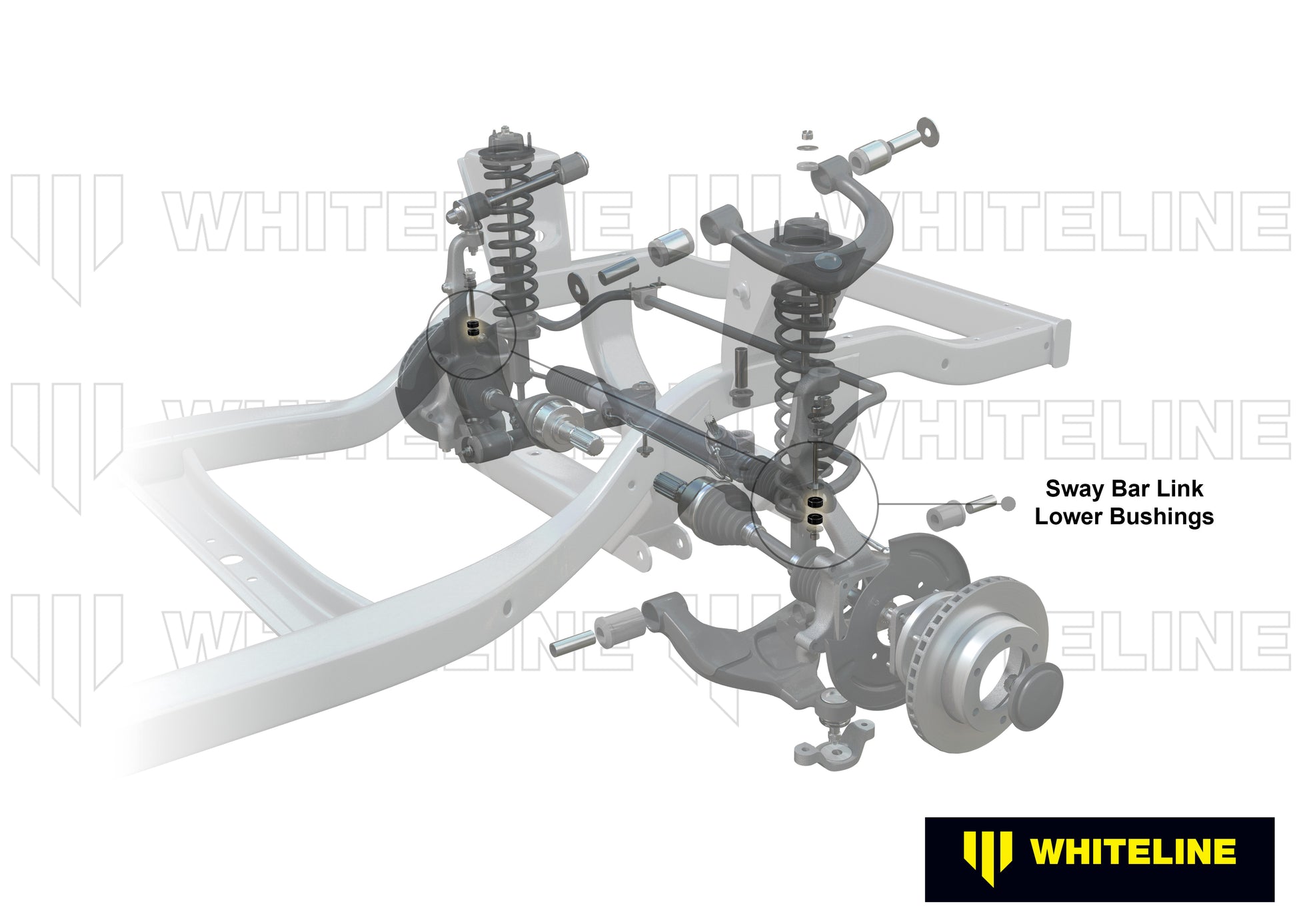 Sway Bar Link - Lower Bushing Kit - W23410