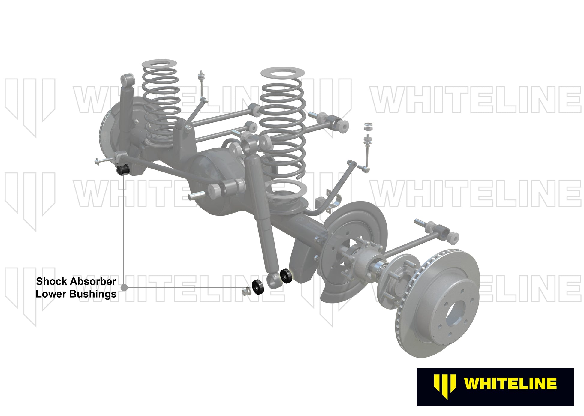 Shock Absorber - Lower Bushing Kit - W32137