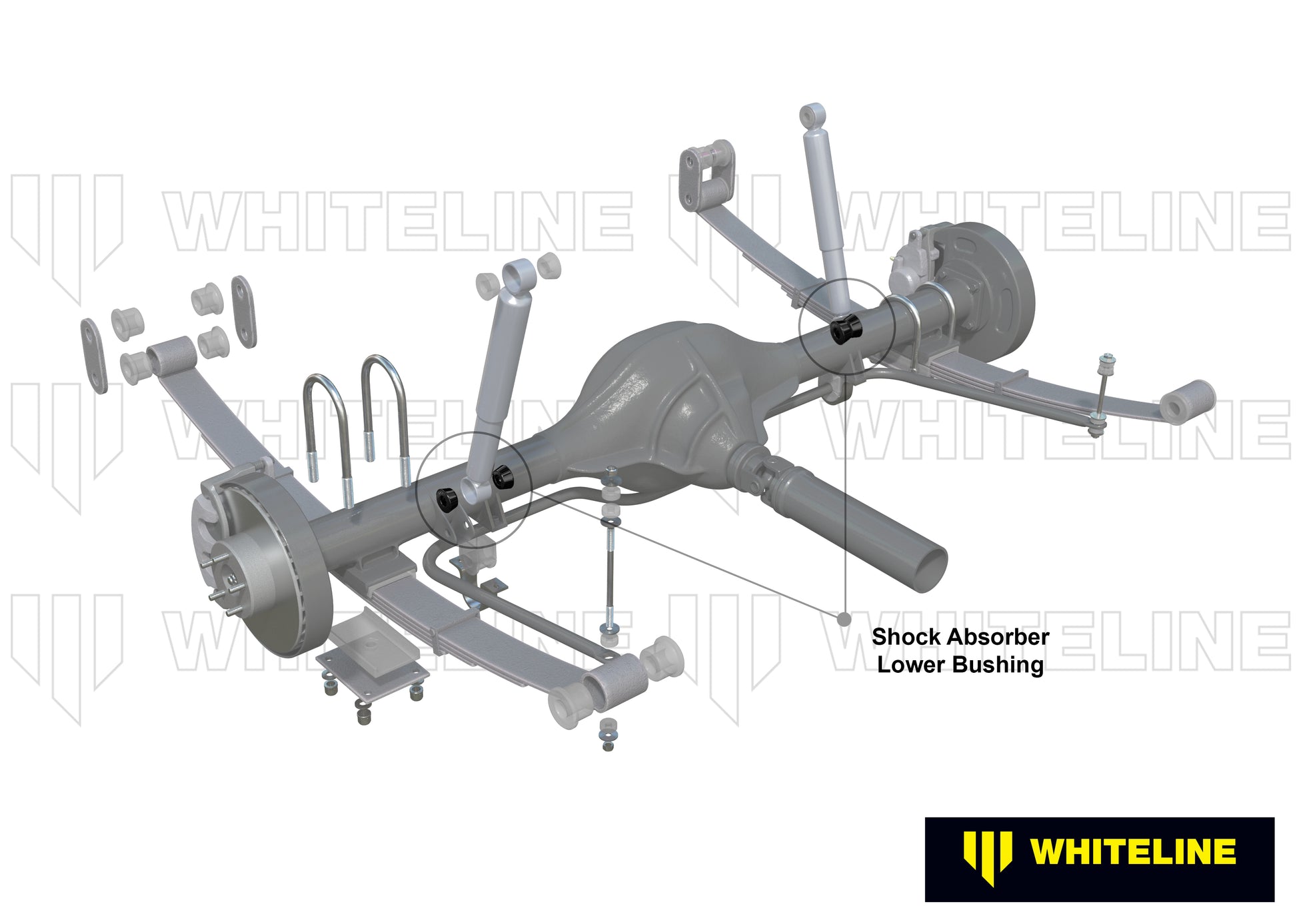 Shock Absorber - Lower Bushing Kit - W33325