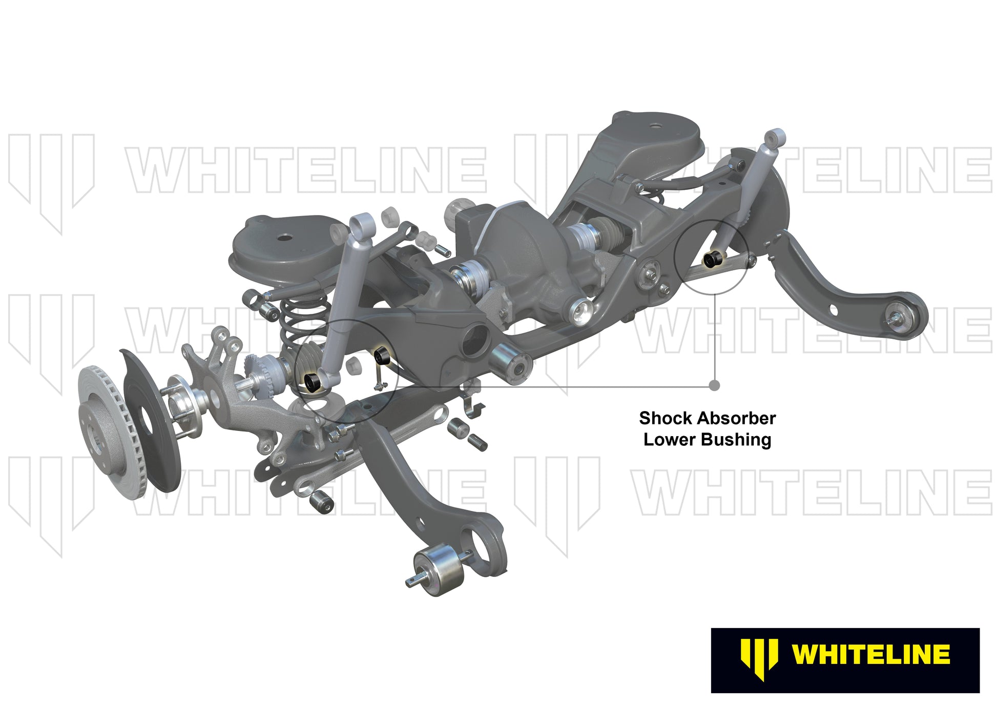 Shock Absorber - Lower Bushing Kit - W33347