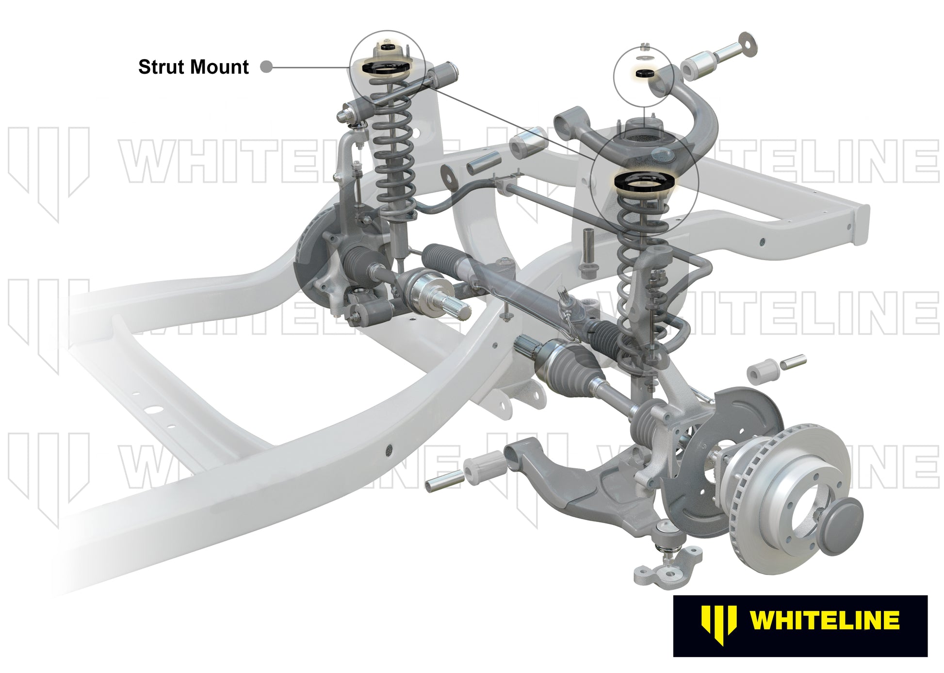 Strut Mount - Bushing Kit - W44110
