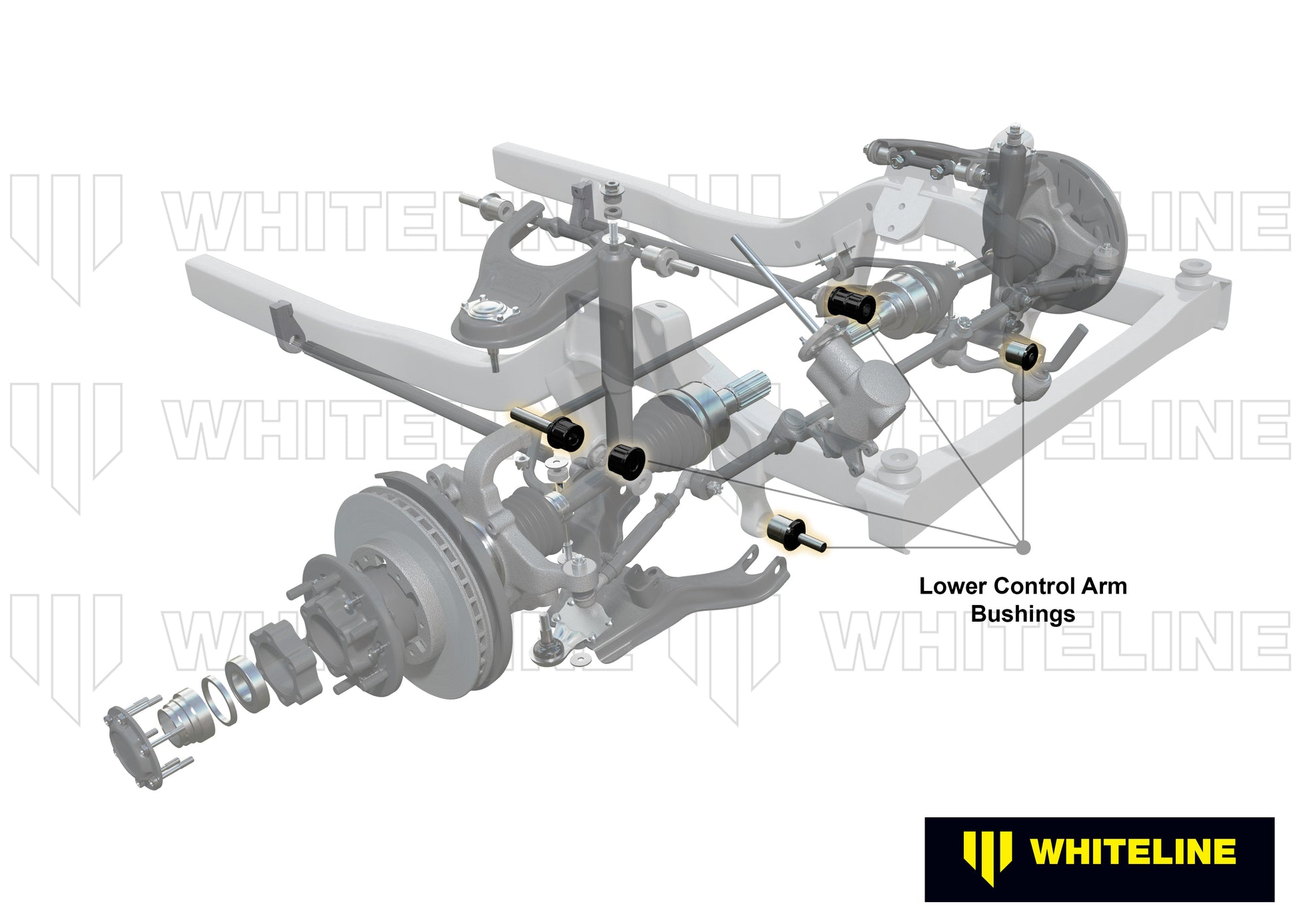 Control Arm Lower - Bushing Kit-Double Offset - W53457